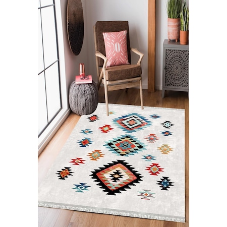 Homier Westa Kalitesi Yıkanabilir Kaymaz Taban Kilim Ve Yolluk H-ot-4253 001