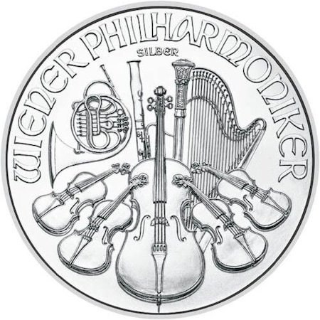 Vienna Philharmonic (2023) 1 Ons Gümüş Sikke Coin (999.9)