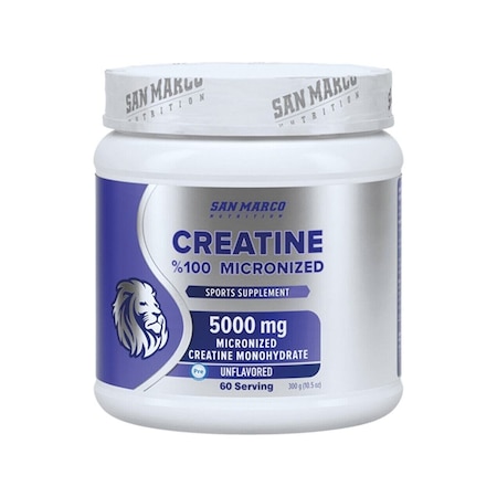 San Marco Nutrition Creatıne %100 Mikronize Aromasız 300 gr