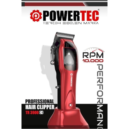 Powertec TR-3900 10.000 Rpm Saç Sakal Kesim Makinası