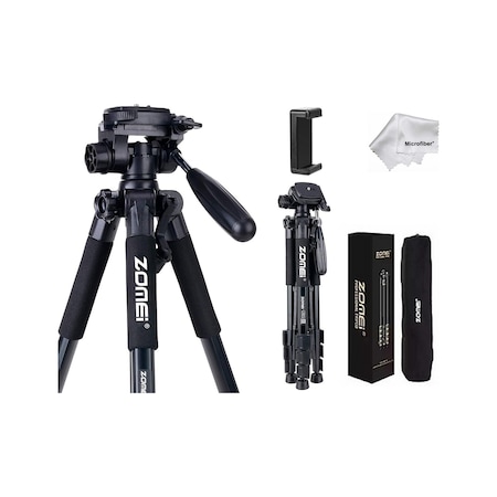 Zomei Q111 5kg Kapasiteli 145cm Pan Kafa Profesyonel Tripod