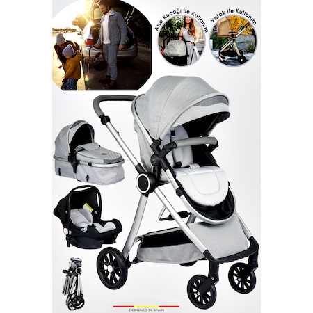 Baby Home 990 Neo 6 in 1 Travel Sistem Bebek Arabası