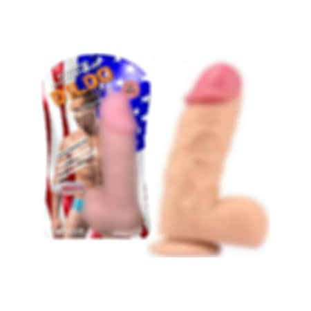 Hızlı Express Rocky 22 Cm Vantuzlu Kalın Büyük Realistik Dildo Dev Penis