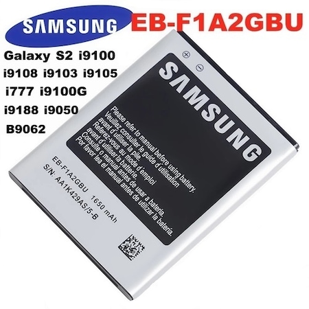 Samsung Galaxy S2 Eb-f1a2gbu İ9100 İ9108 İ9103 İ777 İ9050 B9062 1650 Mah Batarya Pil
