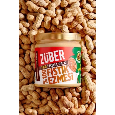 Züber %100 Fıstık Ezmesi 1 KG