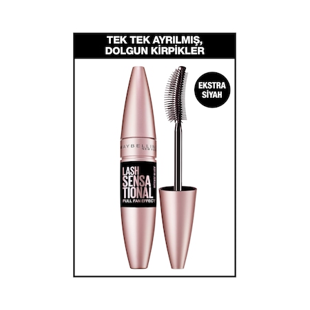 Maybelline New York Lash Sensational Yelpaze Etkili Intense Black