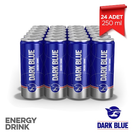 Dark Blue Enerji İçeceği 24 x 250 ML