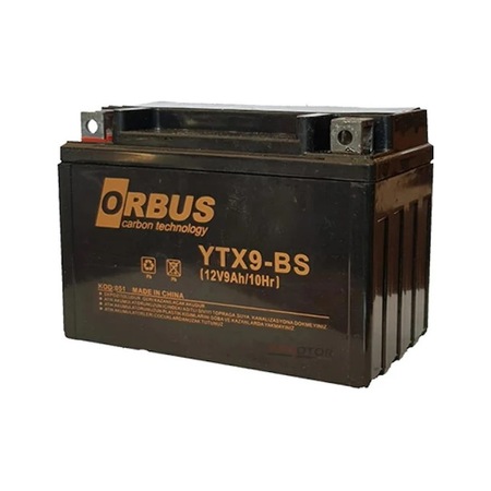 Orbus 12v 9ah Amper Ytx9-bs Motorsiklet Aküsü