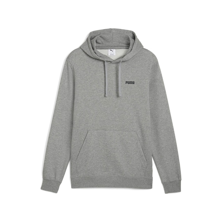 Puma Essentıals Small Logo Erkek Kapüşonlu Sweatshirt 686772 03 Gri