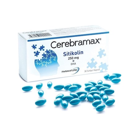 Cerebramax Bellek-dikkat Arttırıcı Balık Yağı 30 Kapsül