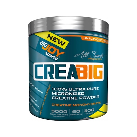 Bigjoy Sports CreaBig Micronized Creatine Powder 300 G Aromasız