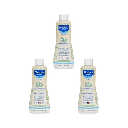 Mustela Gentle Shampoo 3 x 500 ML