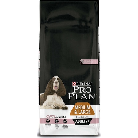 Purina Pro Plan Somonlu Orta ve Büyük Irk +7 Yaş Yaşlı Köpek Maması 14 KG