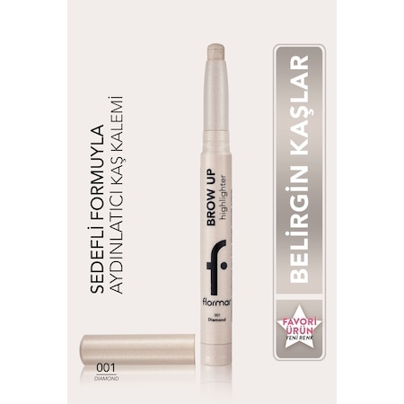 Flormar Brow Up Asansörlü Kalem Aydınlatıcı 001 Silver