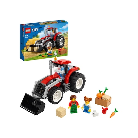 LEGO® City Traktör 60287 5+ Yaratıcı Oyuncak Yapım Seti - 148 Parça