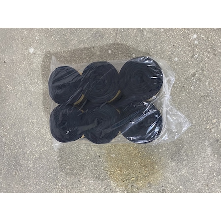 İki İplik Çanta Sepet Paspas İpi Siyah 6 ' Lı Paket 6x600 Gr
