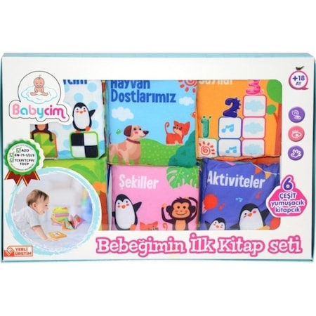 Birlik Toys Lh0812 Babycim Bebeğimin Ilk Kitapçık Seti 7698264109756