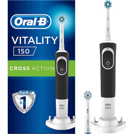 Oral-B D150 Şarj Edilebilir Diş Fırçası + 1 Yedek Başlık