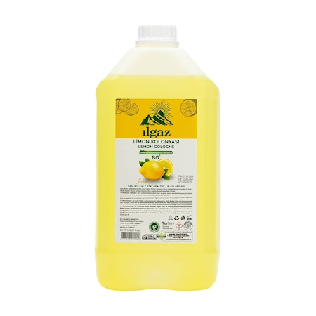 Ilgaz Limon Kolonyası 80 Derece 5 Lt