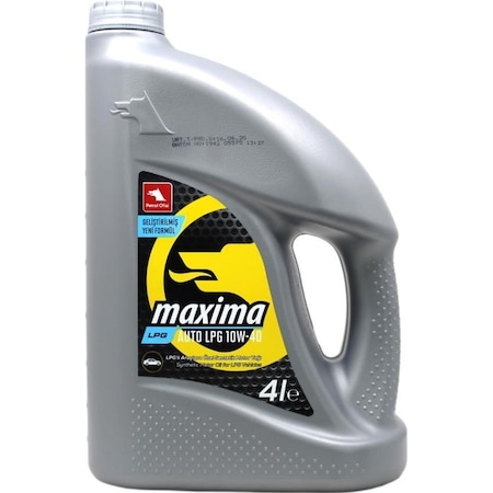 Petrol Ofisi Maxima Auto 10W-40 Motor Yağı 4 L