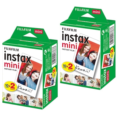 Fujifilm Instax Mini 2X20 Li Paket 40 Adet Fotoğraf Filmi