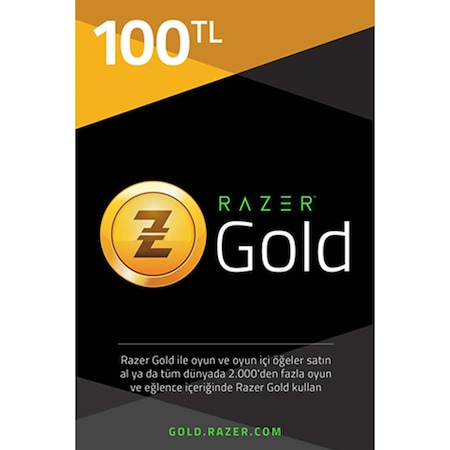 100 Tl Razer Gold Tr Pin (436607611)
