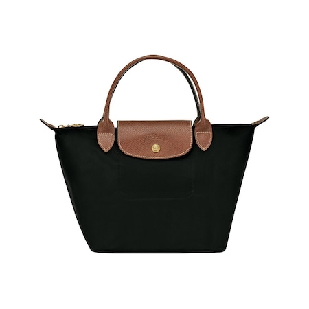 Longchamp Kadın Omuz Çantası Small L1621 089 001 Kahverengi - Siyah