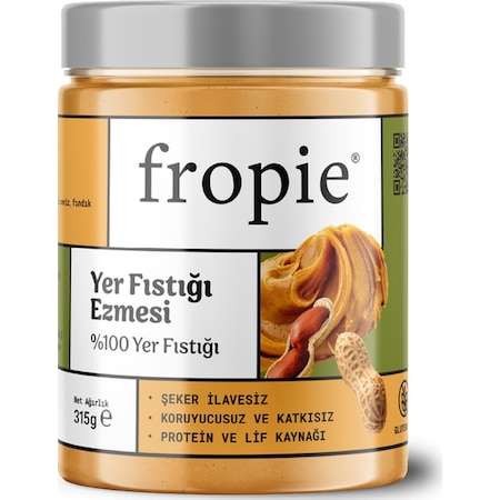 Fropie %100 Yer Fıstığı Ezmesi 315 G