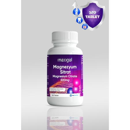 Maxigal Magnezyum Sitrat 120 Tablet