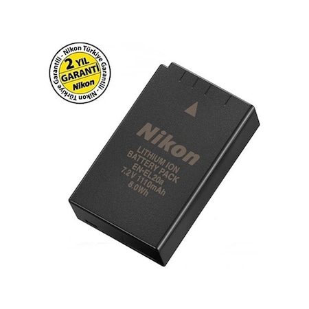 Nikon EN-EL20a 1110 mAh Batarya (Nikon Türkiye Garantili)