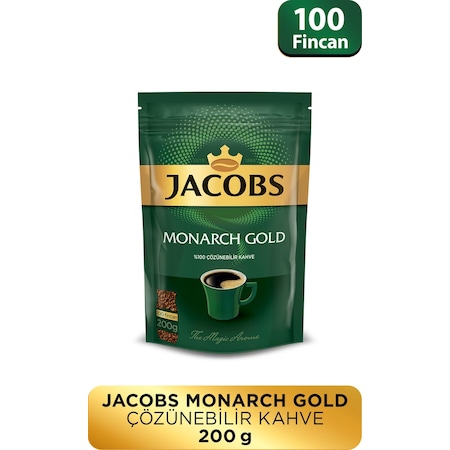 Jacobs Monarch Gold Kahve 200 G