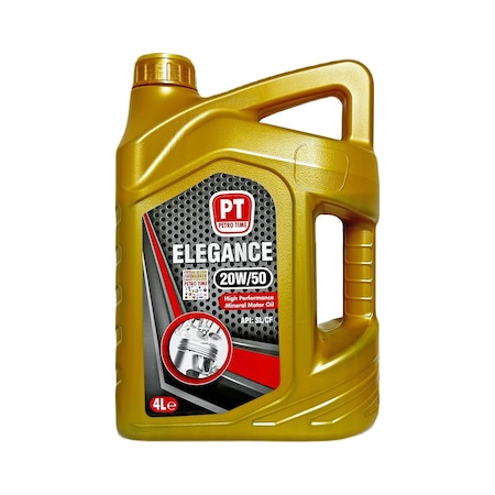 Petro Time Elegance 20W-50 Mineral Motor Yağı 4 L