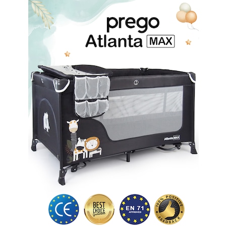 Prego Atlanta Max Alt Açma Üniteli Oyun Parkı 70 120 Cm
