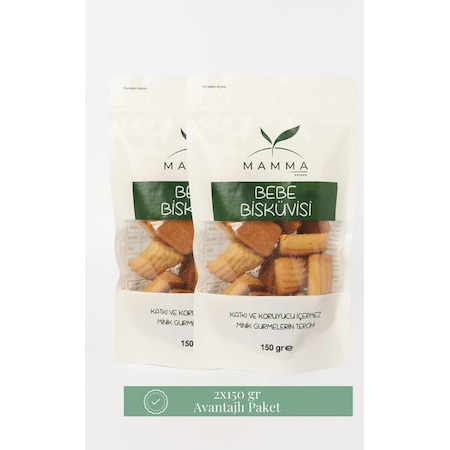 Mamma Emada Bebek Bisküvisi 2X150 G