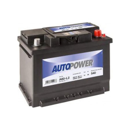 Autopower 12V 60 Ah (Varta Üretimi) - 522503738 Akü