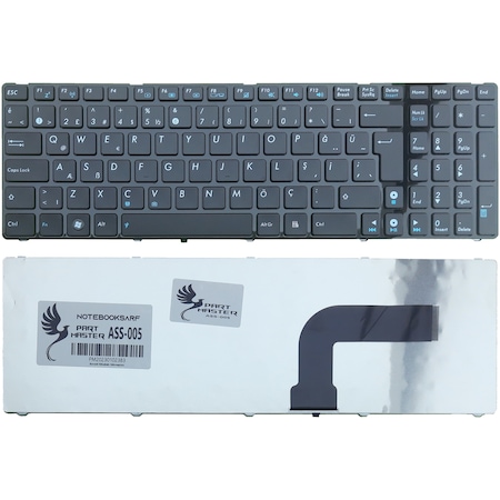 Asus Uyumlu V111446AS3, V111452AK1 Notebook Klavye (Siyah) V.1