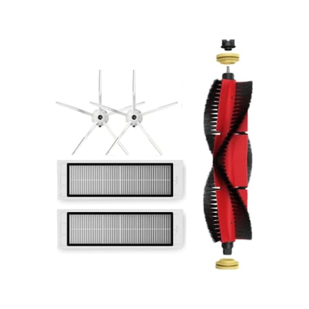 Roborock S5 Max (Beyaz) Uyumlu Yedek Fırça Filtre Seti-5 Parça