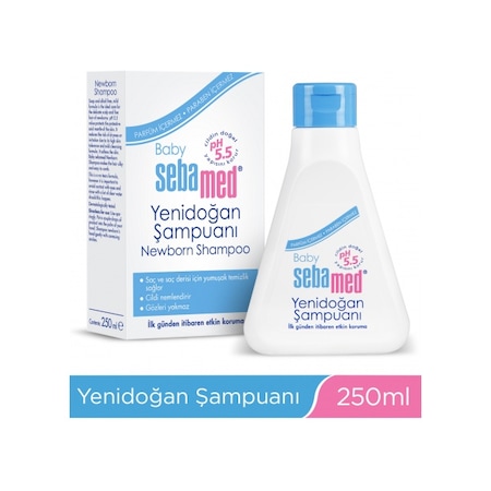 Sebamed Baby PH 5.5 Yenidoğan Bebek Şampuanı 250 ML