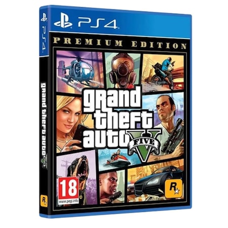 Gta 5 Grand Theft Auto Premium Edition PS4 Oyun