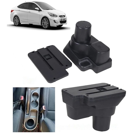 n11 Hyundai Accent Era 2017-2020 Usbli Vidasız Kol Dayama Kolçak