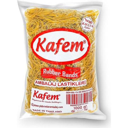 Kafem Ambalaj Lastiği 60 mm 1000 Gram