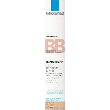 La Roche Posay SPF 15 Hydraphase BB Cream Light 40 ML