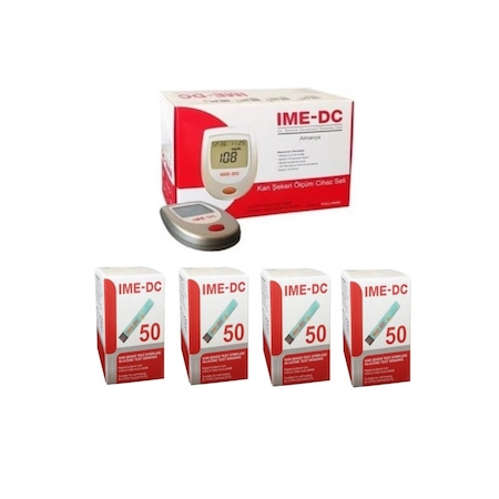 Ime-Dc Şeker Ölçüm Cihazı + 4 x 50 Strip