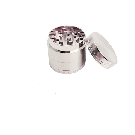 Mini Boy Silver 40 MM Alloy Grinder Herbal Parçalayıcı Py35slv