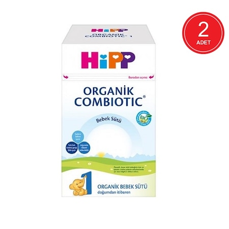 Hipp 1 Combiotic Organik Bebek Sütü 0+ Ay 2 x 800 G