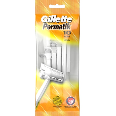 Gillette Permatik Tıraş Bıçağı 10'lu