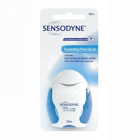 Sensodyne Expanding Gentle Floss Nane Aromalı Diş İpi 30 M