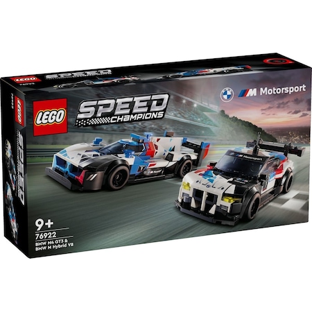 LEGO® Speed Champions BMW M4 GT3 ve BMW M Hybrid V8 Yarış Arabaları 76922 9+ Yaratıcı Oyuncak Yapım Seti - 676 Parça