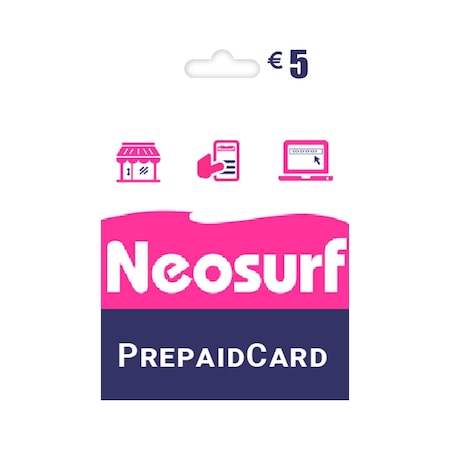 Neosurf Prepaid Card 5 Euro (444255008)