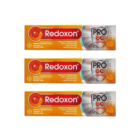 Redoxon Pro 15 Efervesan Tablet 3 Adet